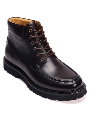 Leder-Boots in Braun