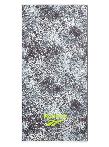 Ręcznik plażowy "Baku" w kolorze szarym - 180 x 90 cm