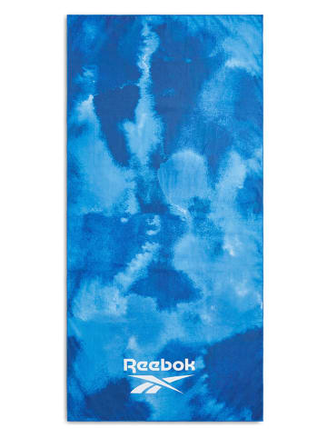 Strandtuch "Riga" in Blau - (L)180 x (B)90 cm