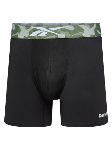 Reebok Bokserki (3 pary) w kolorze czarnym