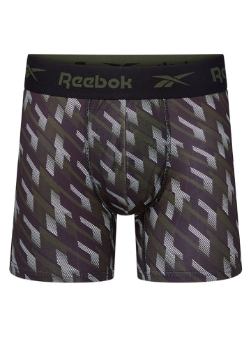 3er-Set: Boxershorts in Schwarz/ Khaki