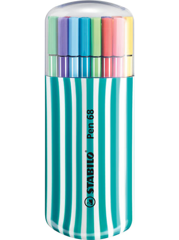Viltstift "Stabilo Pen 68" - 20 stuks