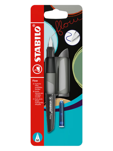 Vulpen "STABILO Flow MONOCHROME" grijs