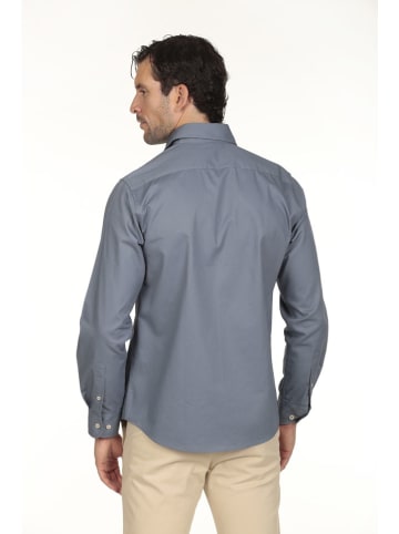 Blouse grijsblauw