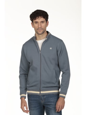 Sweatvest blauw