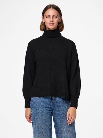 Rollkragenpullover in Schwarz