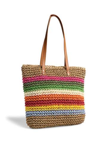 Shopper "Pckiki" meerkleurig - (B)40 x (H)35 x (D)8 cm