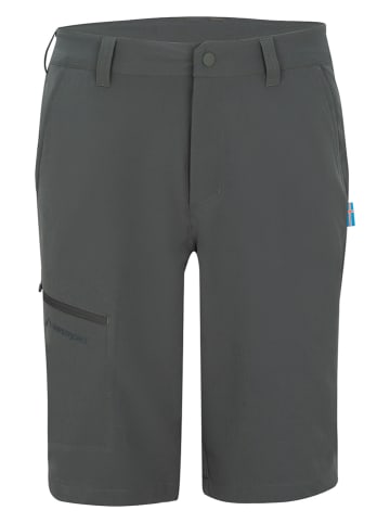 Szorty softshellowe "Hekla" w kolorze khaki