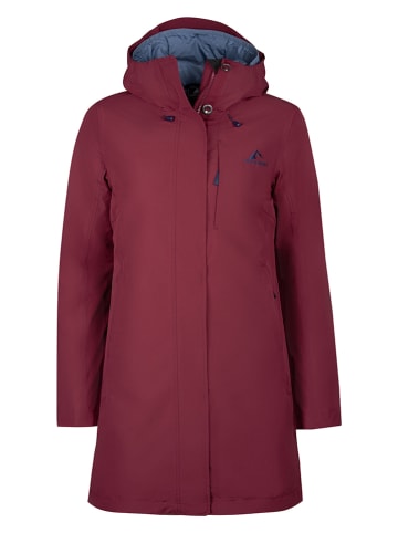 3in1-Parka "Skogafoss" in Rot/ Dunkelblau