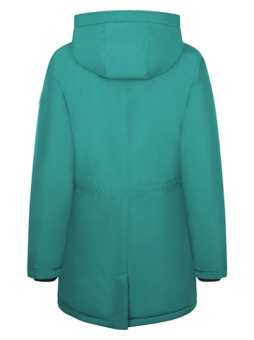 Parka "Krafla" w kolorze turkusowym