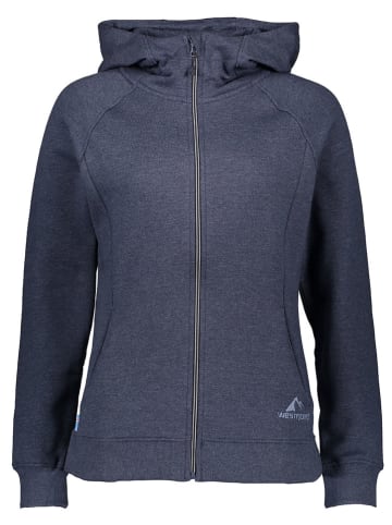 Sweatjacke "Hekla" in Dunkelblau