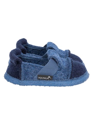 NANGA Pantoffels "Berg 2.0" blauw