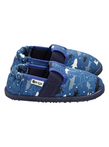 NANGA Hausschuhe "Haialarm 2.0" in Blau