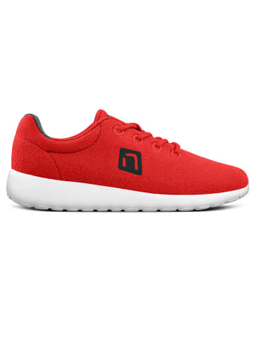 Buty sportowe w kolorze czerwonym
