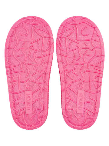 NANGA Pantoffels "Pferdchen 2.0" grijs/roze