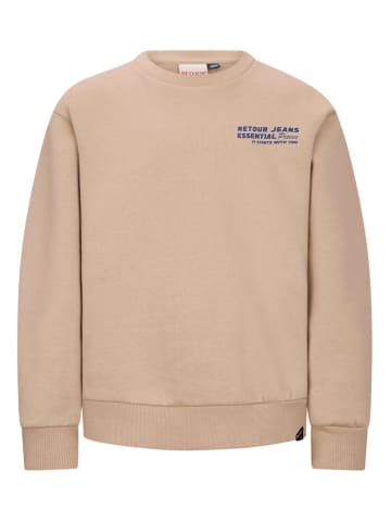 Sweatshirt "Borya" lichtbruin