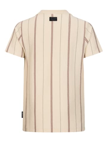 Koszulka polo "Joah" w kolorze beżowym