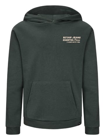 Hoodie "Czar" in Grün