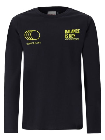 Longsleeve "Kjell" in Anthrazit