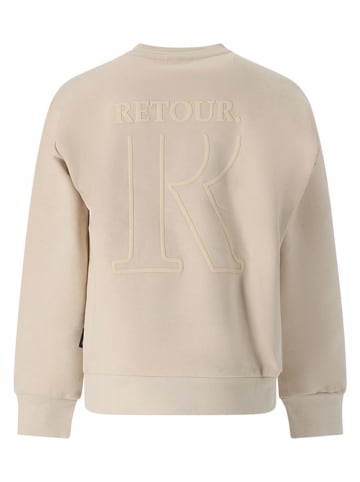 Sweatshirt "Timian" in Beige