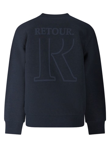 Sweatshirt "Timian" in Dunkelblau