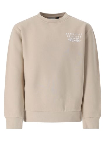 Sweatshirt "Gote" in Beige