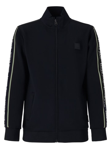 Sweatjacke "Mikkel" in Schwarz