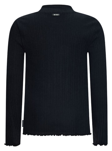 Longsleeve "Vivre" in Schwarz