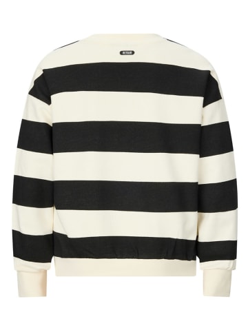 Sweatshirt "Tissa" crème/zwart