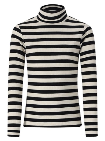 Longsleeve "Jerada" crème/zwart