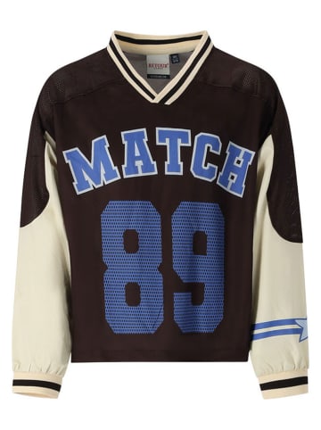 Longsleeve "Cassablanca" zwart/beige