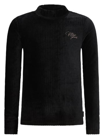 Longsleeve "Vay" in Schwarz