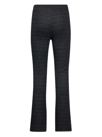 Legginsy "Caro" w kolorze czarno-antracytowym