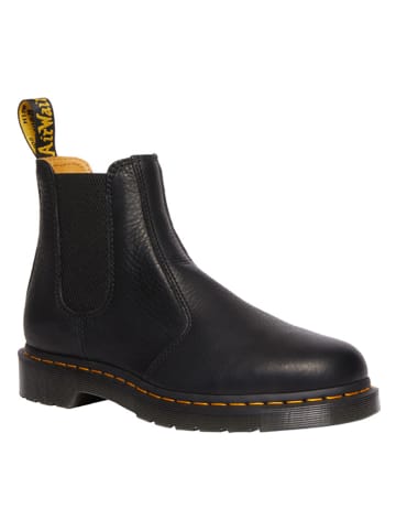Leren chelseaboots zwart