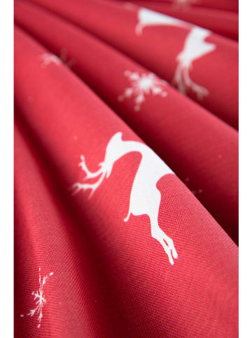 Obrus "Nordic Christmas" w kolorze czerwono-białym