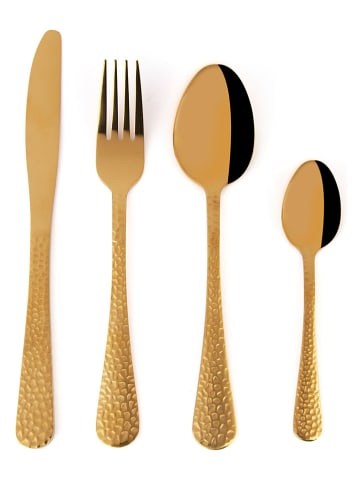 16tlg. Besteckset "Drops" in Gold