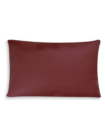 Kissen "Gnomo" in Grau/ Rot - (B)45 x (H)30 cm