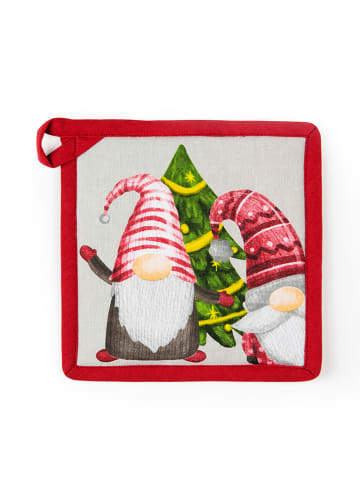 Łapka kuchenna w kolorze czerwonym - 20 x 20 cm