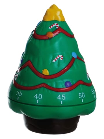 Küchentimer "Santa Claus" in Grün/ Rot - (Überraschungsprodukt)