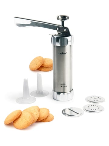 25-częściowy zestaw "Biscuit" w kolorze srebrno-szarym