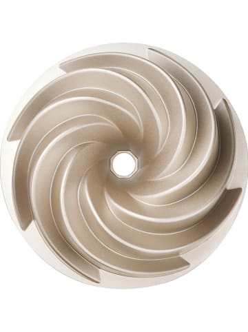 Forma "Twist" w kolorze kremowym na babkę - Ø 23 cm