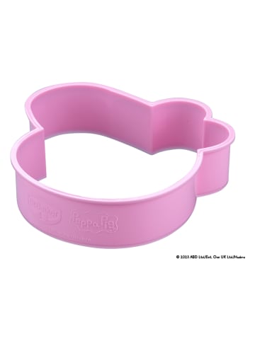 Maxi-Ausstecher "Peppa" in Rosa - (B)16 x (H)16,5 x (T)4 cm