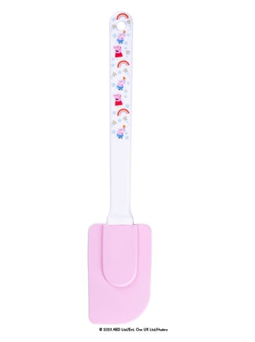 Łopatki (2 szt.) w kolorze jasnoróżowo-białym - dł. 25 cm