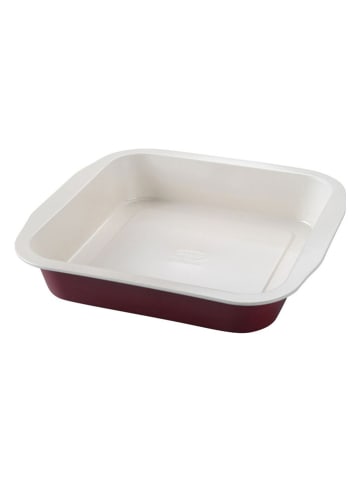 Brownie-Backform in Dunkelrot- (B)28 x (H)26 cm