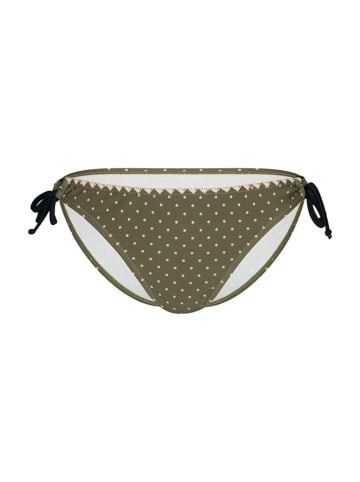Figi bikini w kolorze oliwkowo-beżowym