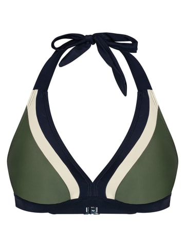 Bikini-Oberteil in Khaki