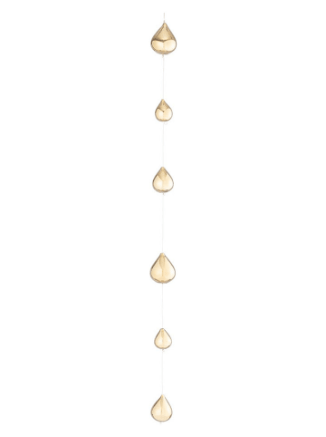 Deko-Hängekette "Brawdy" in Gold - (H)100 cm