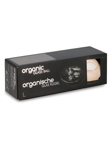 3-delige set: kerstballen "Organix" beige - Ø 10 cm