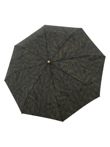 Parasol w kolorze czarno-oliwkowym