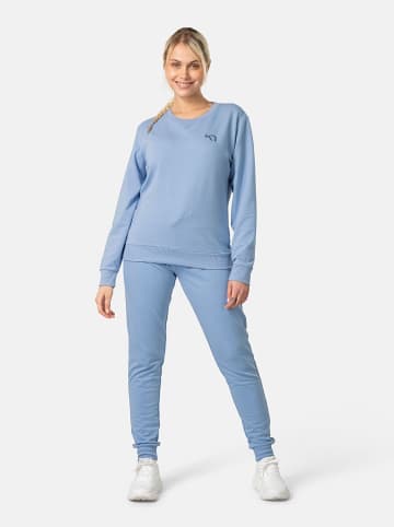Sweatshirt "Kari" in Hellblau